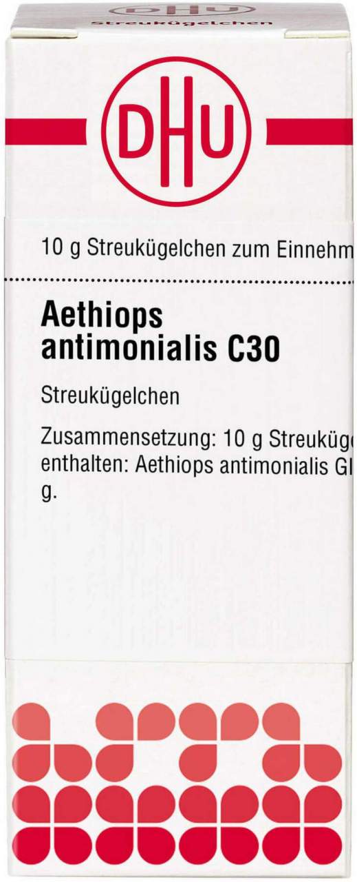 Dhu Aethiops Antimonialis C30 Globuli 10 G