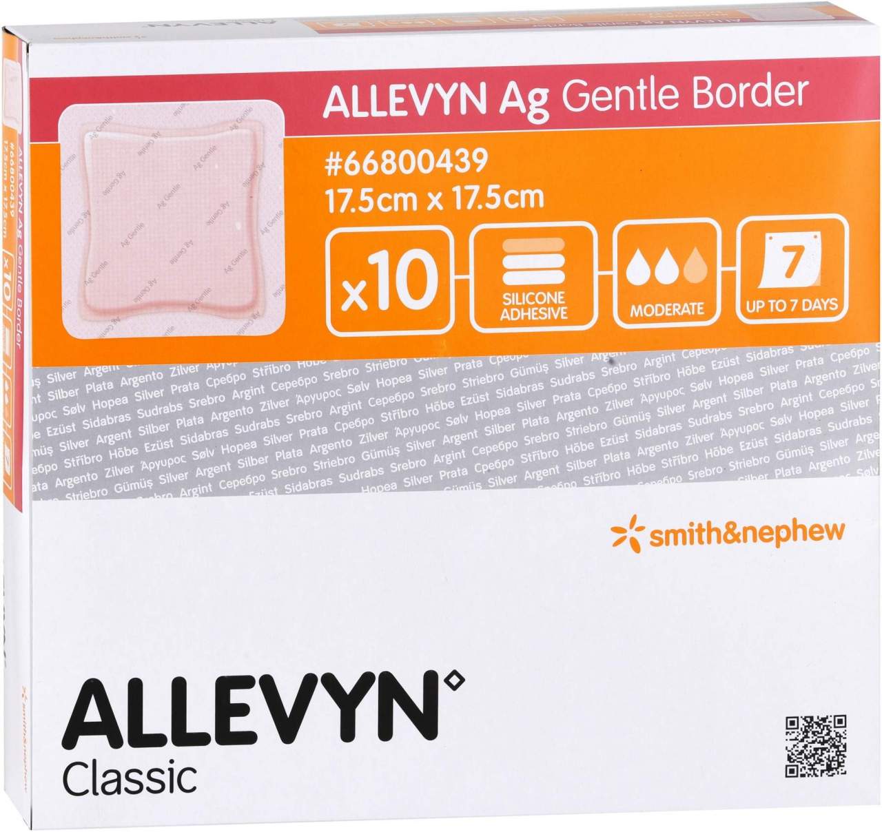 Allevyn AG Gentle Border 17 Band