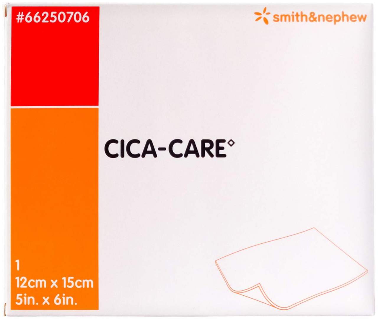 Cica Care 12 X 15 cm Dünne Silikongelplat.Z.Narbe 1 Stk