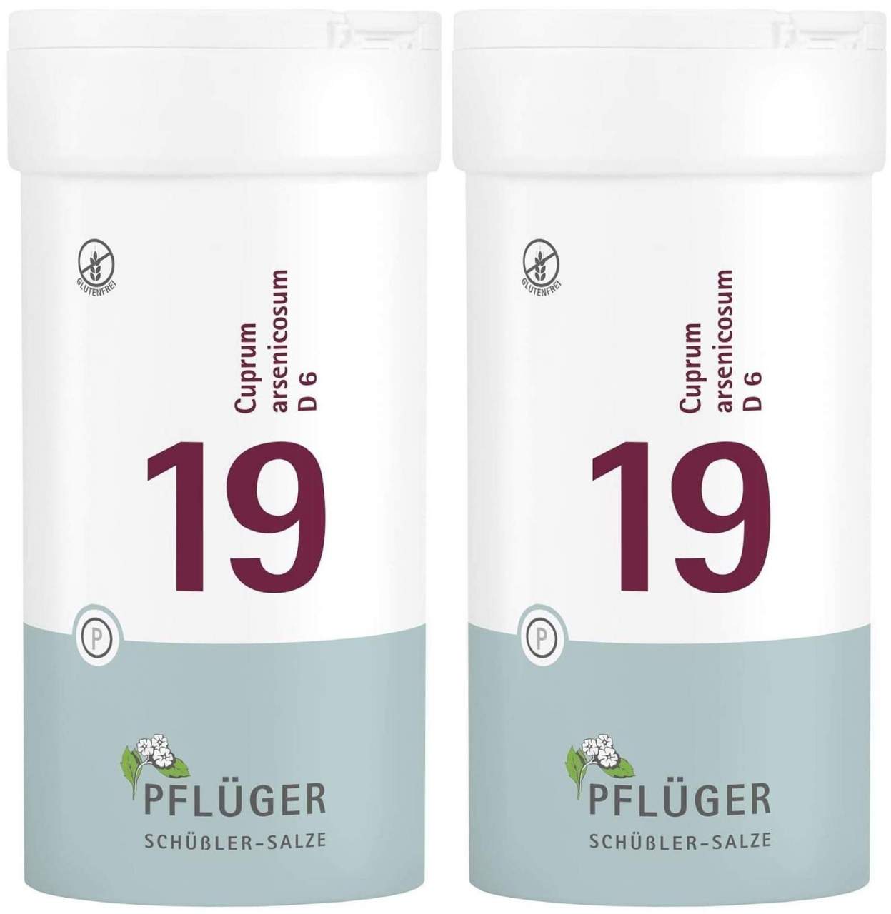 Biochemie Pflüger 19 Cuprum arsenicosum D6 2 x 400 Tabletten