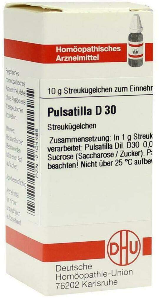 Dhu Pulsatilla D30 10 G Globuli