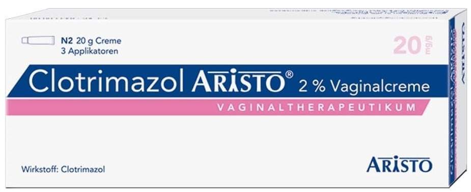 Clotrimazol Aristo 2% Vaginalcreme + 3 Applikator