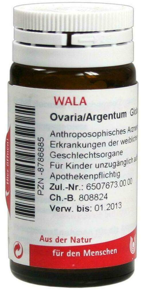 Wala Ovaria Argentum 20 G Globuli