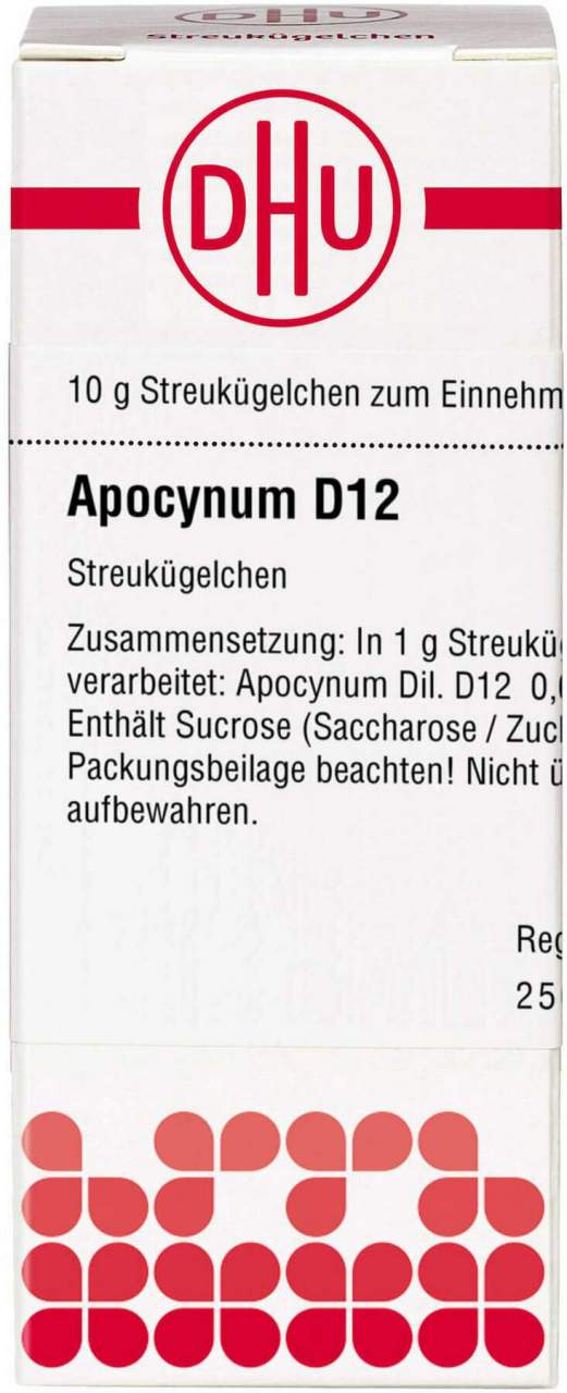 Dhu Apocynum D12 Globuli 10 G