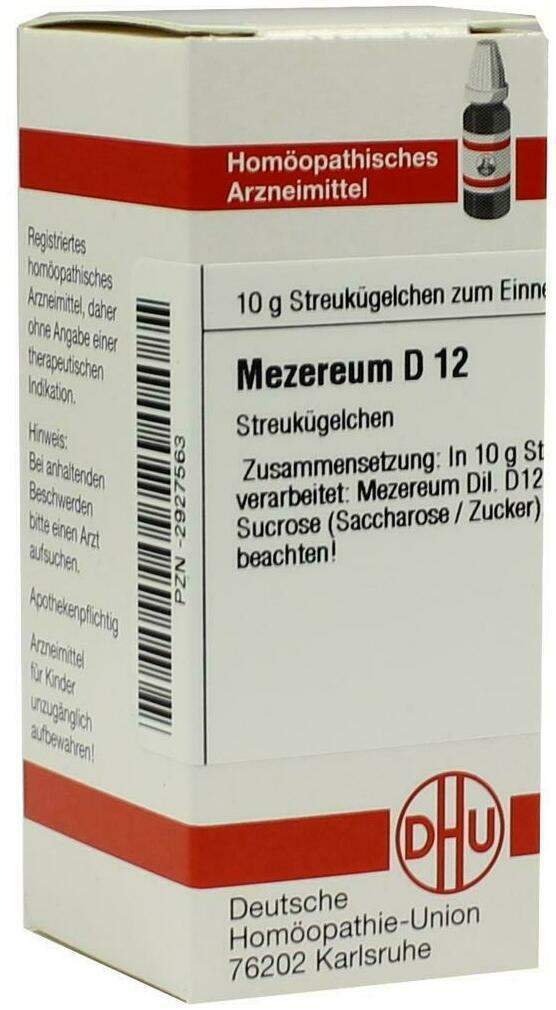 Dhu Mezereum D12 10 G Globuli