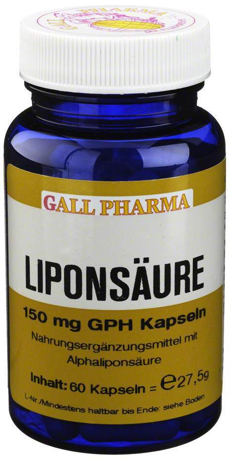 Liponsäure Kapseln 150 mg 60 Kapseln