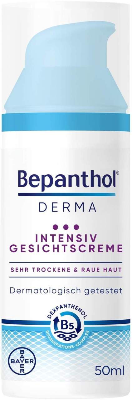Bepanthol DERMA Intensiv Gesichtscreme 50 ml Pumpflasche