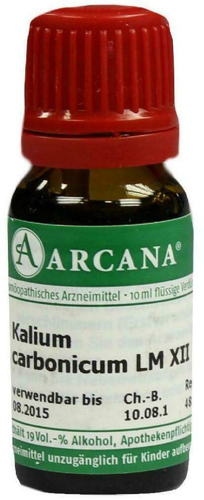 Kalium Carbonicum Lm 12 Dilution 10 ml
