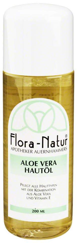 Aloe Vera Hautöl Flora Natur 200 ml Öl - Bei trockener Haut