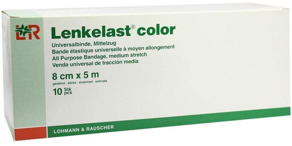 Lenkelast Color Rot 8cmx5m Ohne Zellglas