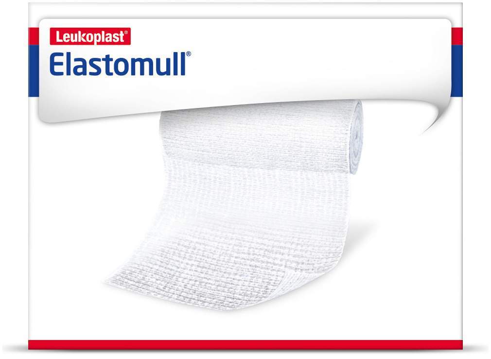 Elastomull 4 M X 10 cm Elastische Fixierbinde 20 Binden