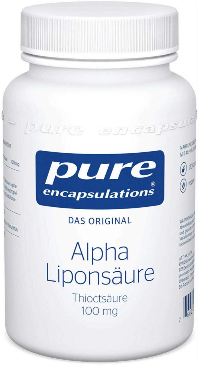 Pure Encapsulations Alpha Liponsäure 100 mg 120 Kapseln