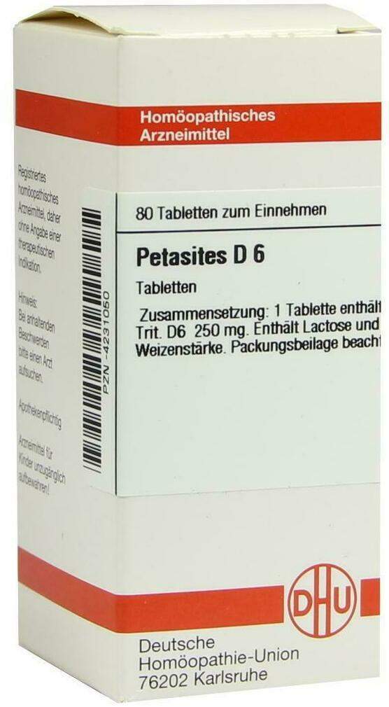 Dhu Petasites D6 80 Tabletten