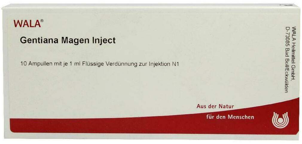 Wala Gentiana Magen Inject 10 X 1 ml Ampullen