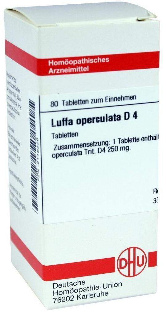 Dhu Luffa Operculata D4 80 Tabletten
