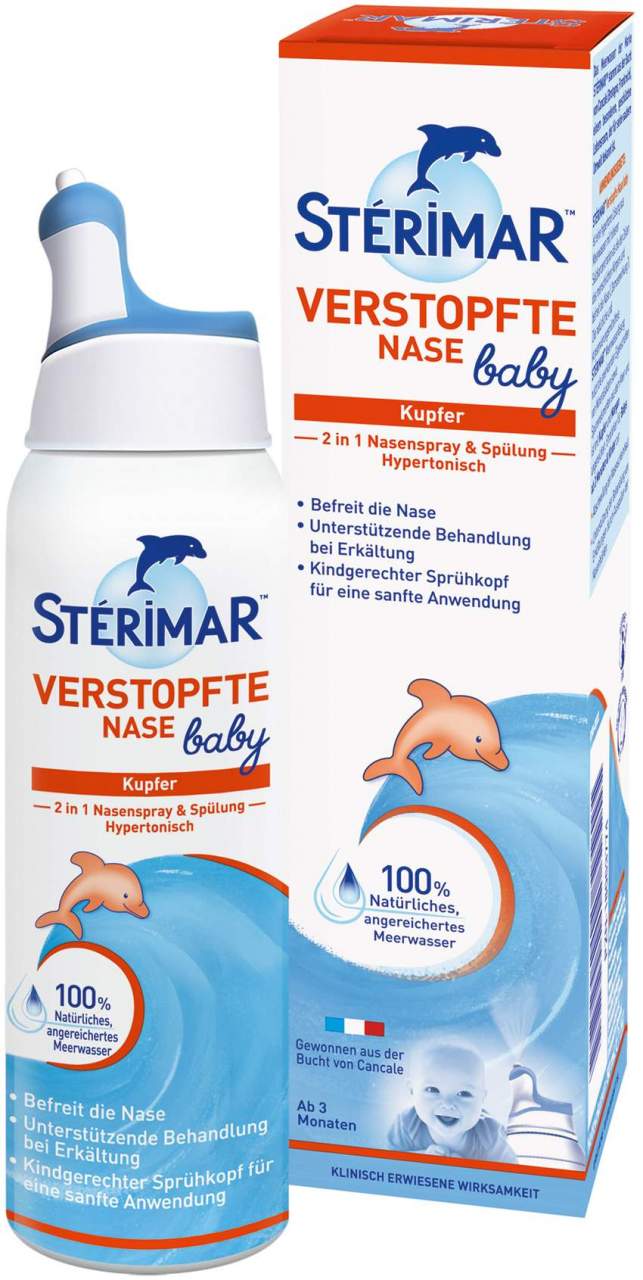 Sterimar Nasenspray Verstopfte Nase Baby Ab 3 Mon.