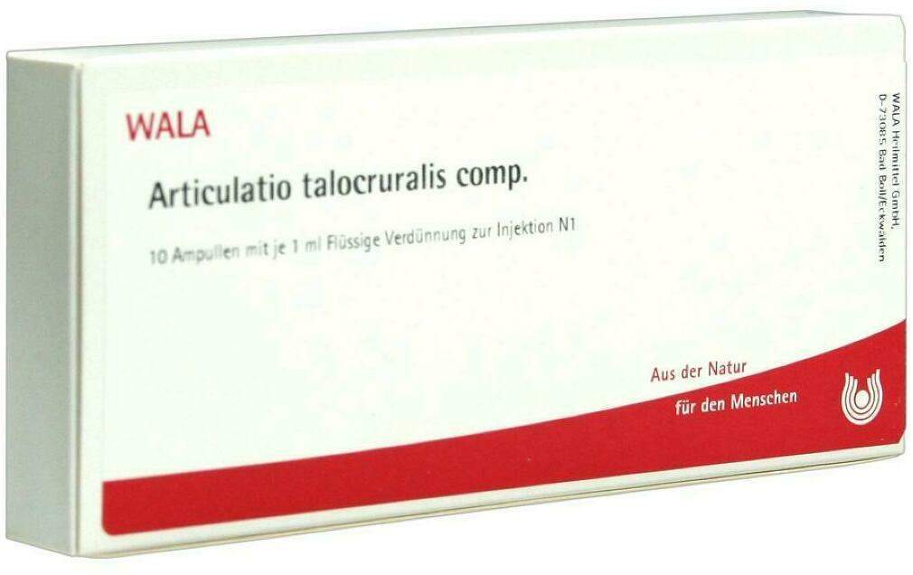 Wala Articulatio Talocruralis Comp. 10 X 1 ml Ampullen