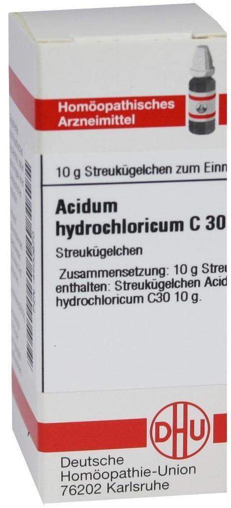 Dhu Acidum Hydrochloricum C 30 Globuli