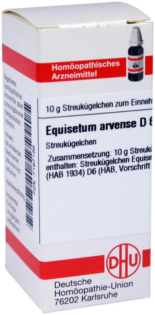 Dhu Equisetum Arvense D6 10 G Globuli