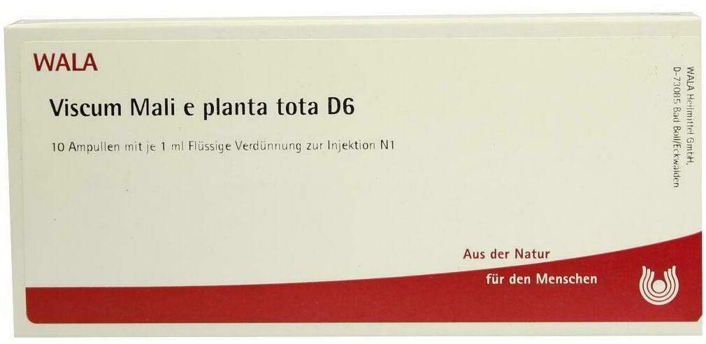 Wala Viscum Mali E Planta Tota D6 10 X 1 ml Ampullen