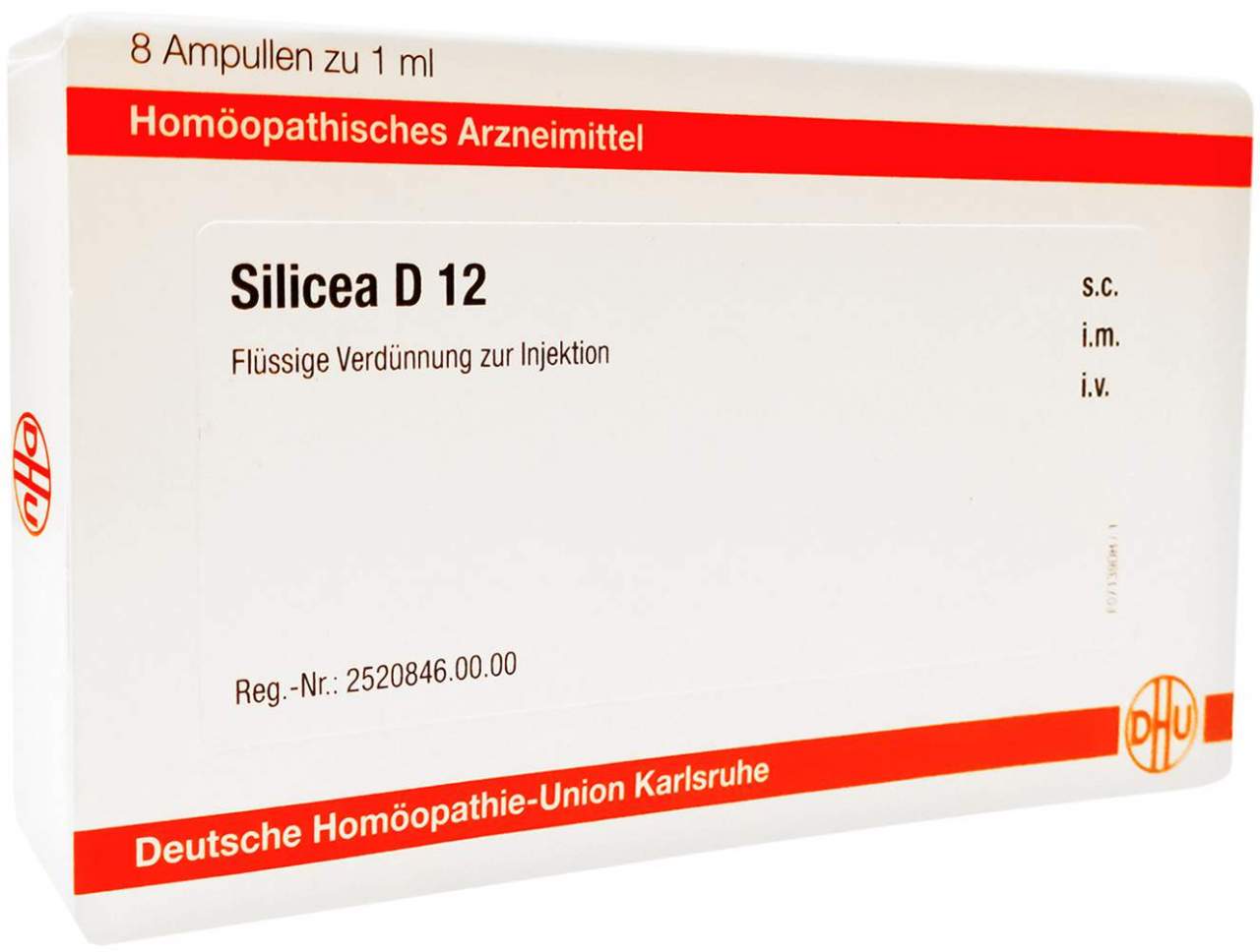 Dhu Silicea D12 8 X 1 ml Ampullen