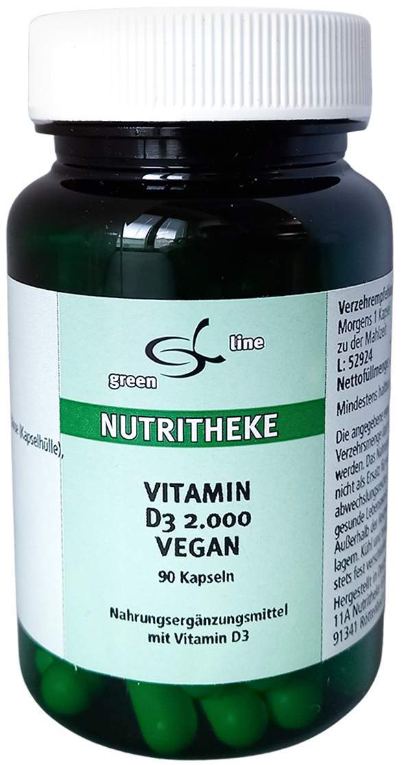 Vitamin D3 2000 Vegan Kapseln