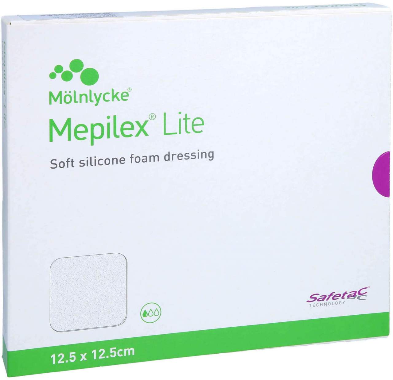 Mepilex Lite Schaumverband 12,5x12,5 cm Steril