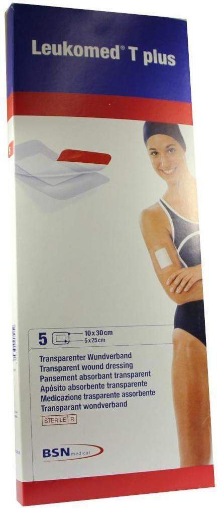 Leukomed Transparent Plus Sterile Pflaster 10x30cm