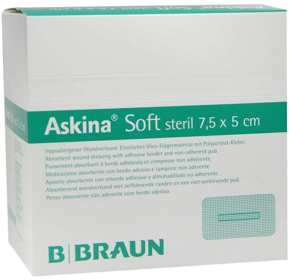 Askina Soft Wundverband 5x7,5cm Steril