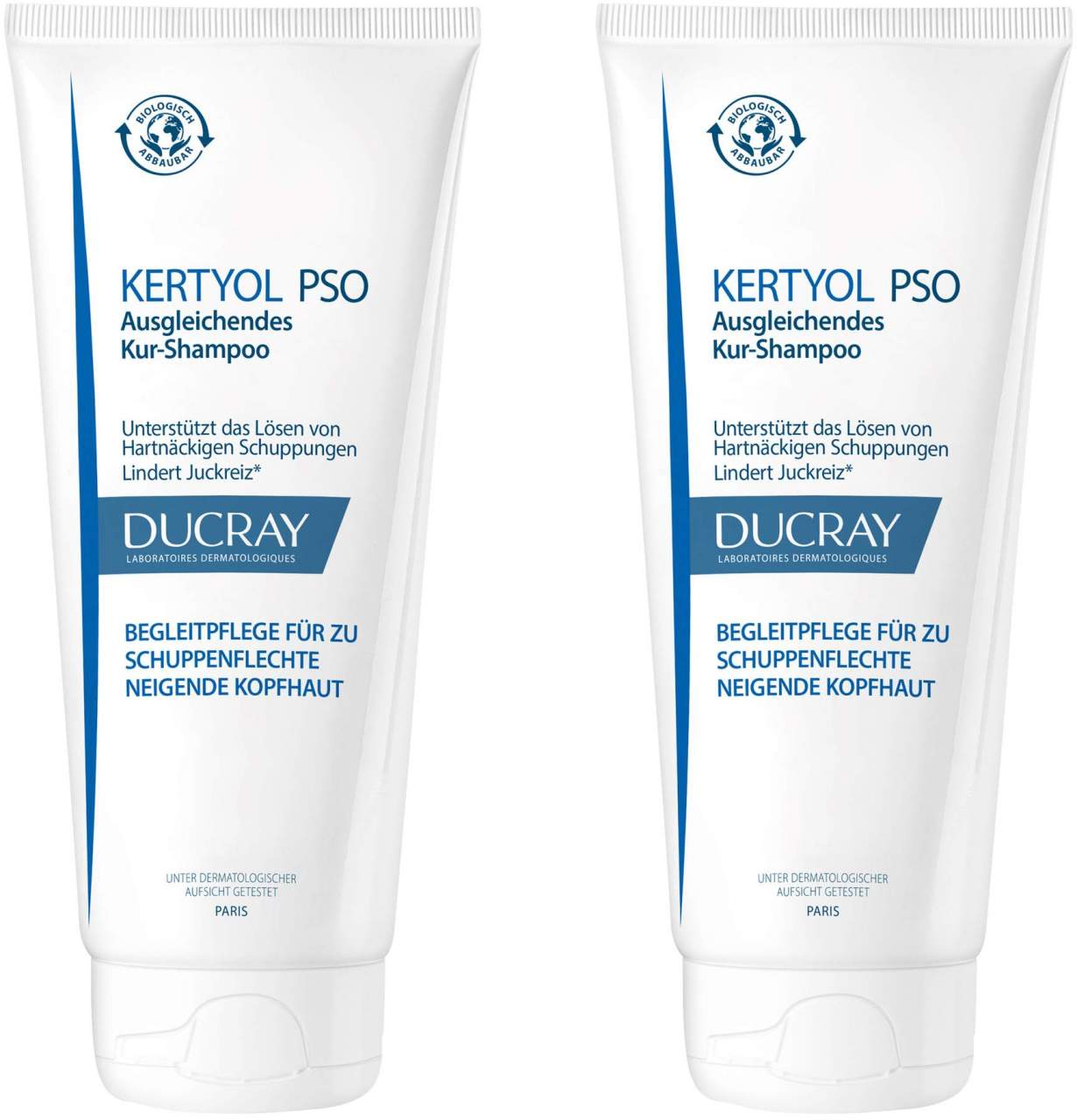 Ducray Kertyol PSO Kur-Shampoo 2 x 200 ml
