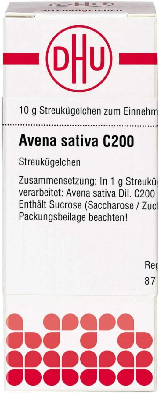 Dhu Avena Sativa C200 Globuli 10 G