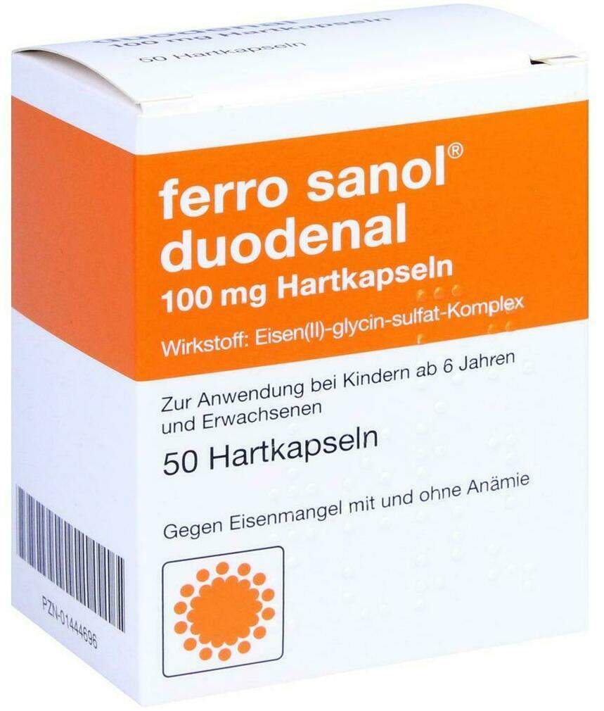 Ferro Sanol Duodenal 50 Hartkps. mit magensaftres. überzogenen Pellets