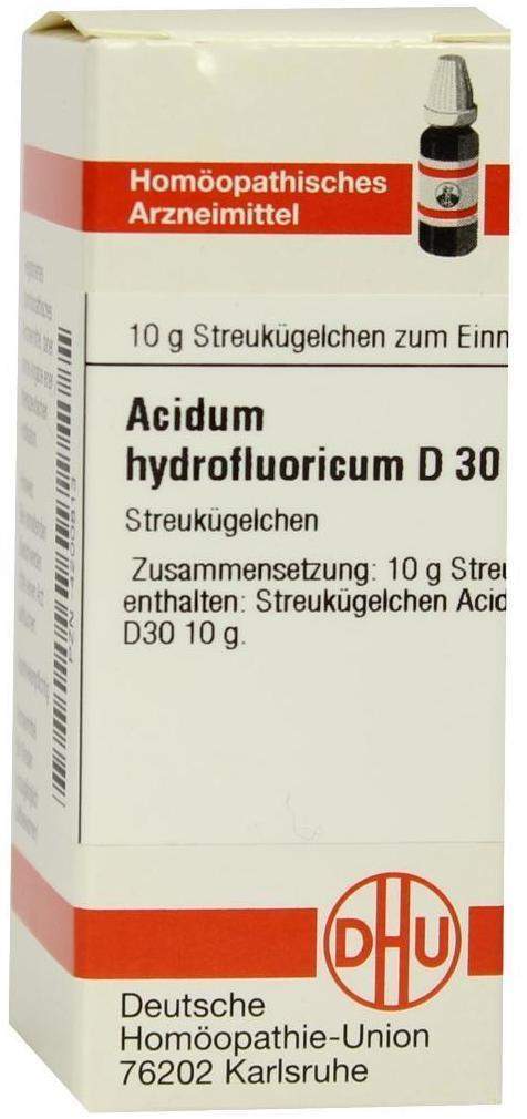 Dhu Acidum Hydrofluoricum D30 Globuli