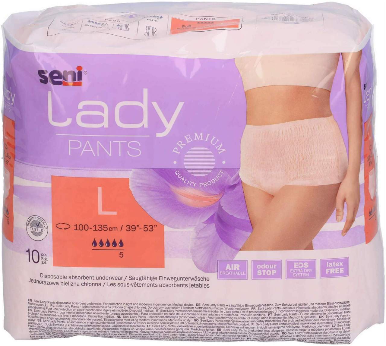 Seni Lady Pants Gr.L 10 Stück