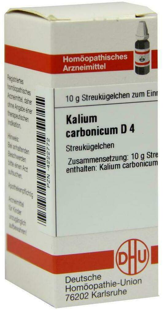 Dhu Kalium Carbonicum D4 Globuli