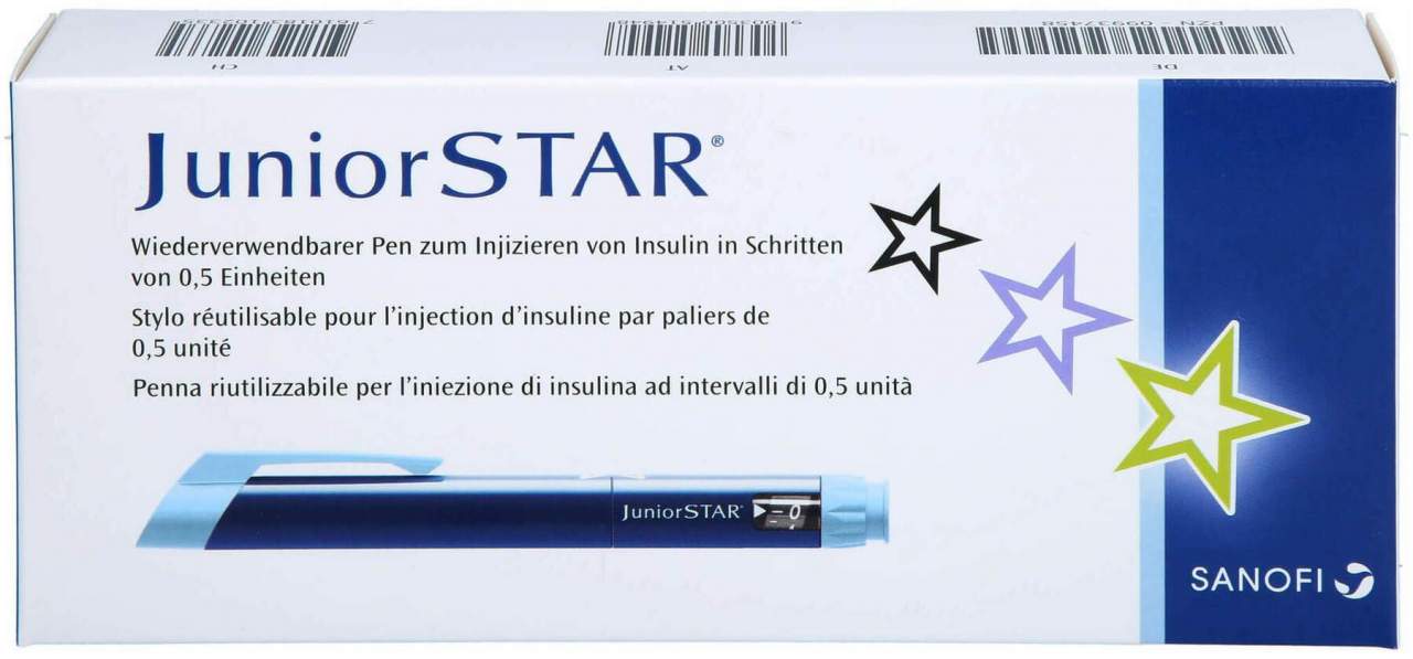 Juniorstar Injektionsgerät Blau 1 Stk