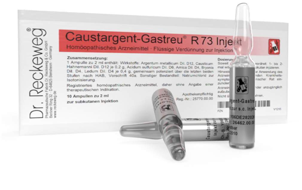 Caustargent Gastreu R73 Injekt 10 X 2 ml Ampullen