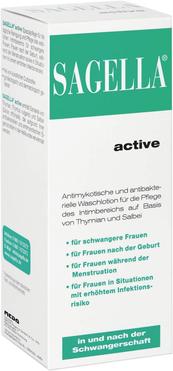 Sagella Active Intimwaschlotion 100 ml