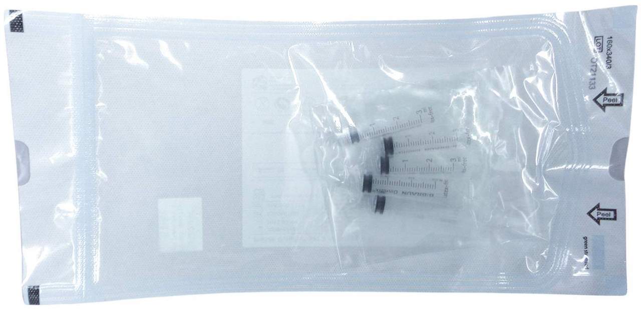 Proset Omnifix-Spritzen Set 3 ml Ll 5 Stück