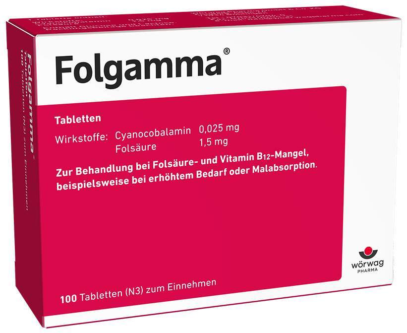 Folgamma Tabletten 100 Tabletten