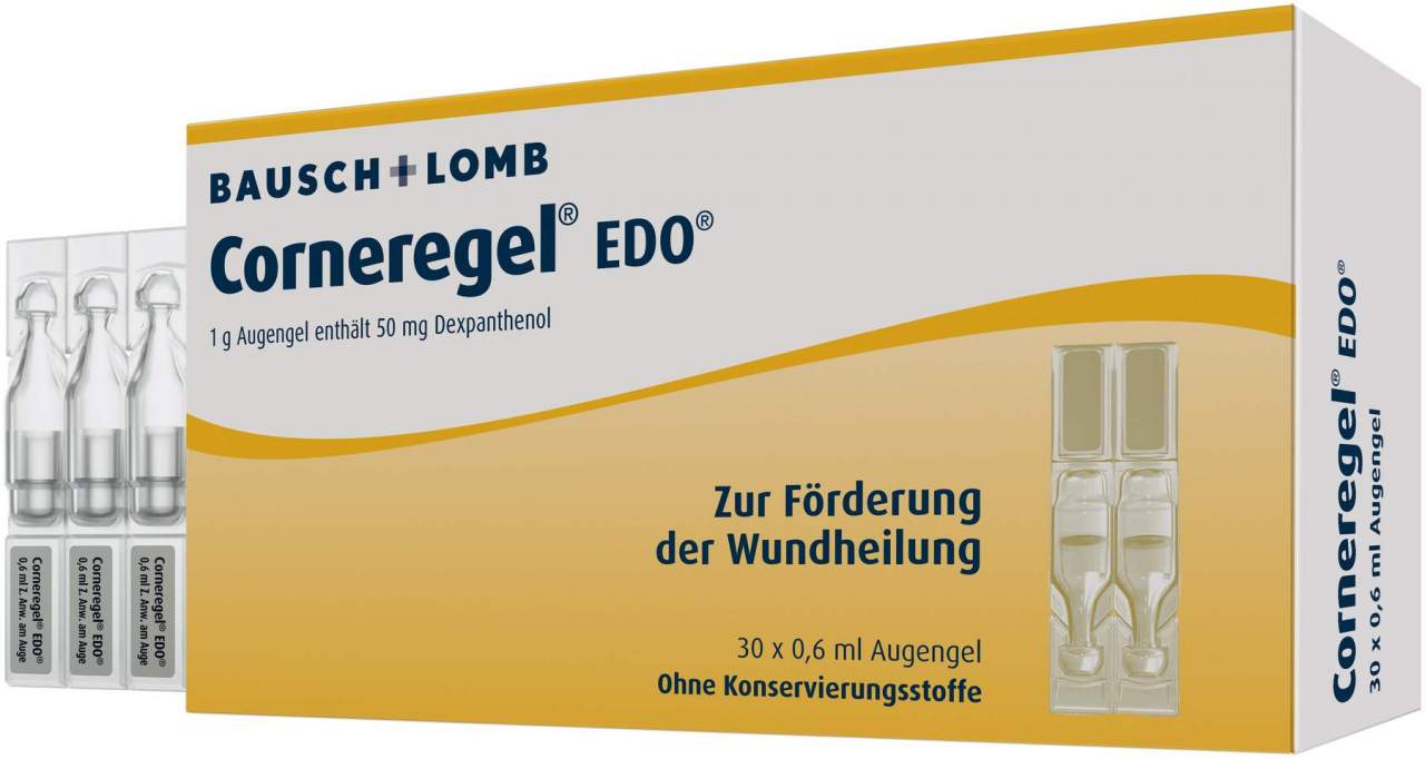 Corneregel Edo 30 X 0,6 ml Augengel
