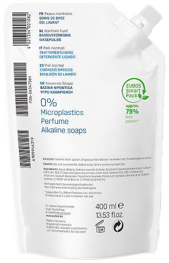 Eubos flüssig blau 400 ml Nachfüllpackung