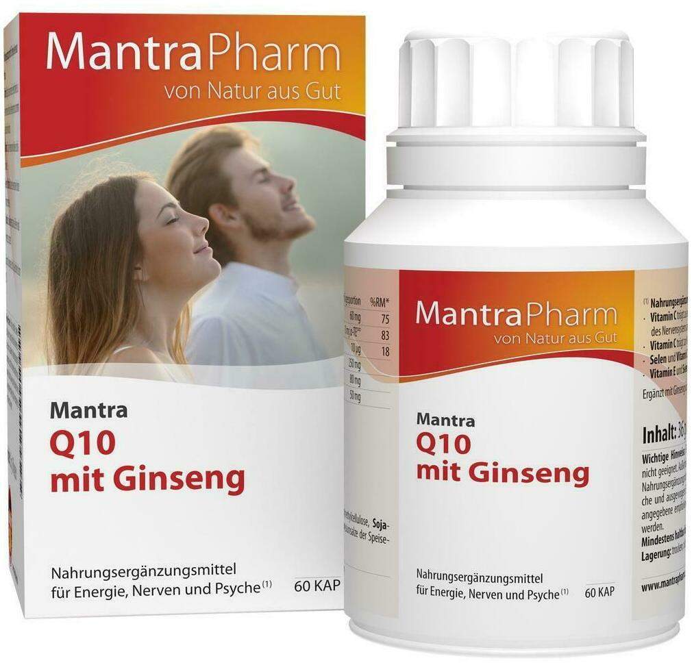 Mantra Q10 Mit Ginseng 60 Kapseln