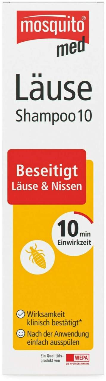 Mosquito Med Läuseshampoo 10 100ml