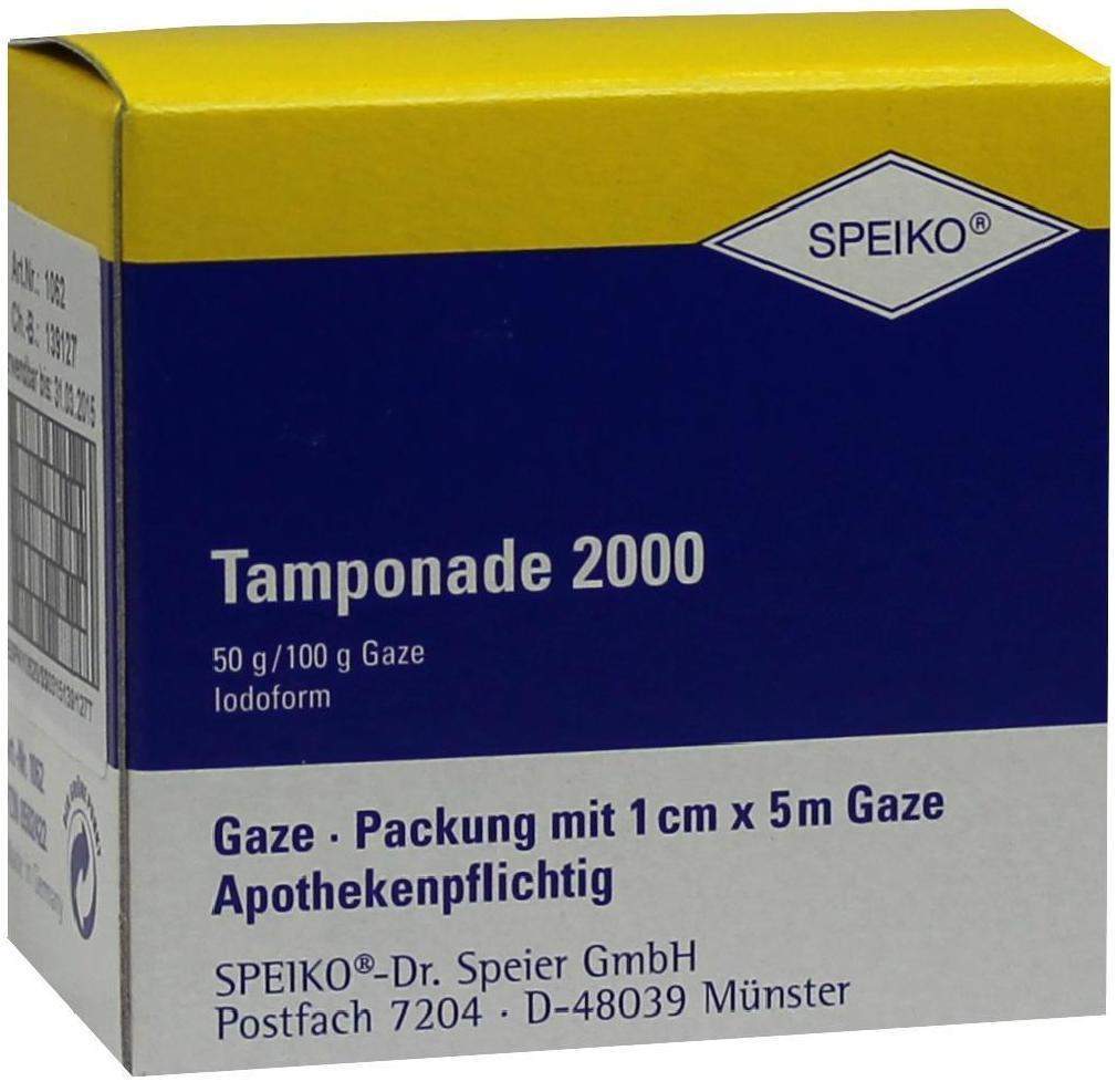 Tamponade 2000 1cmx5m Getränkt