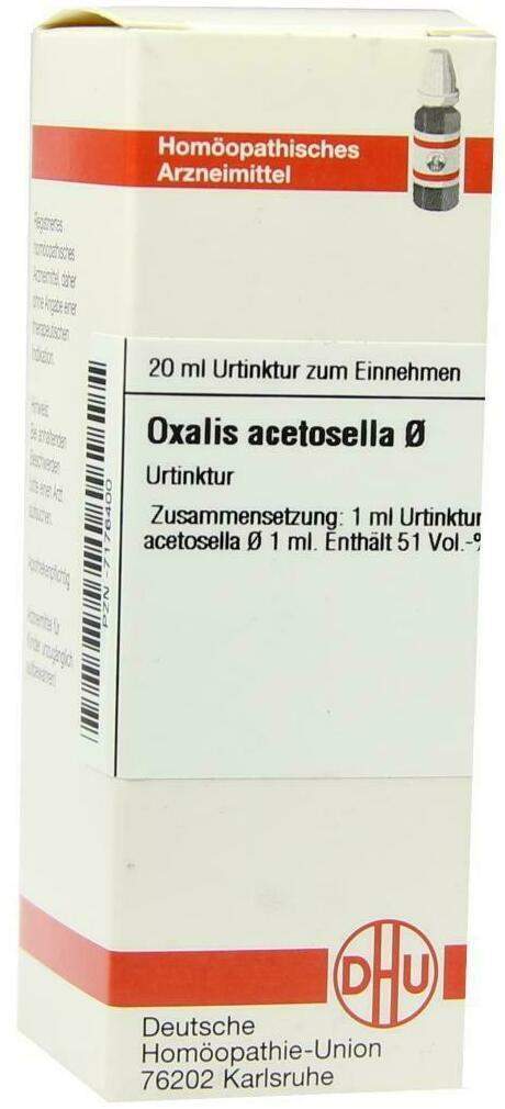 Dhu Oxalis Acetosella Urtinktur