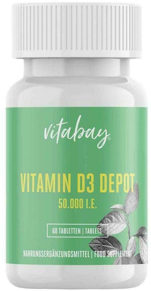 Vitamin D3 Depot 50.000 I.E. Cholecalcifer.Veg.Tab