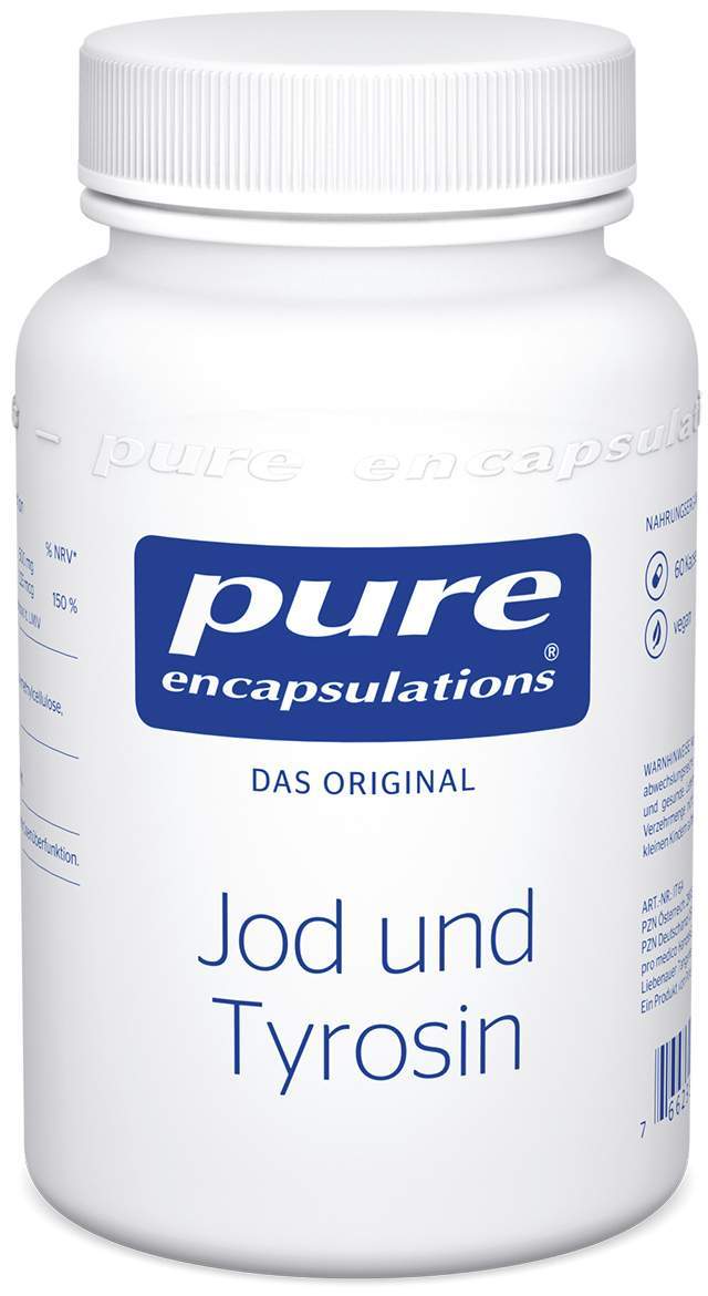 Pure Encapsulations Jod und Tyrosin Kapseln