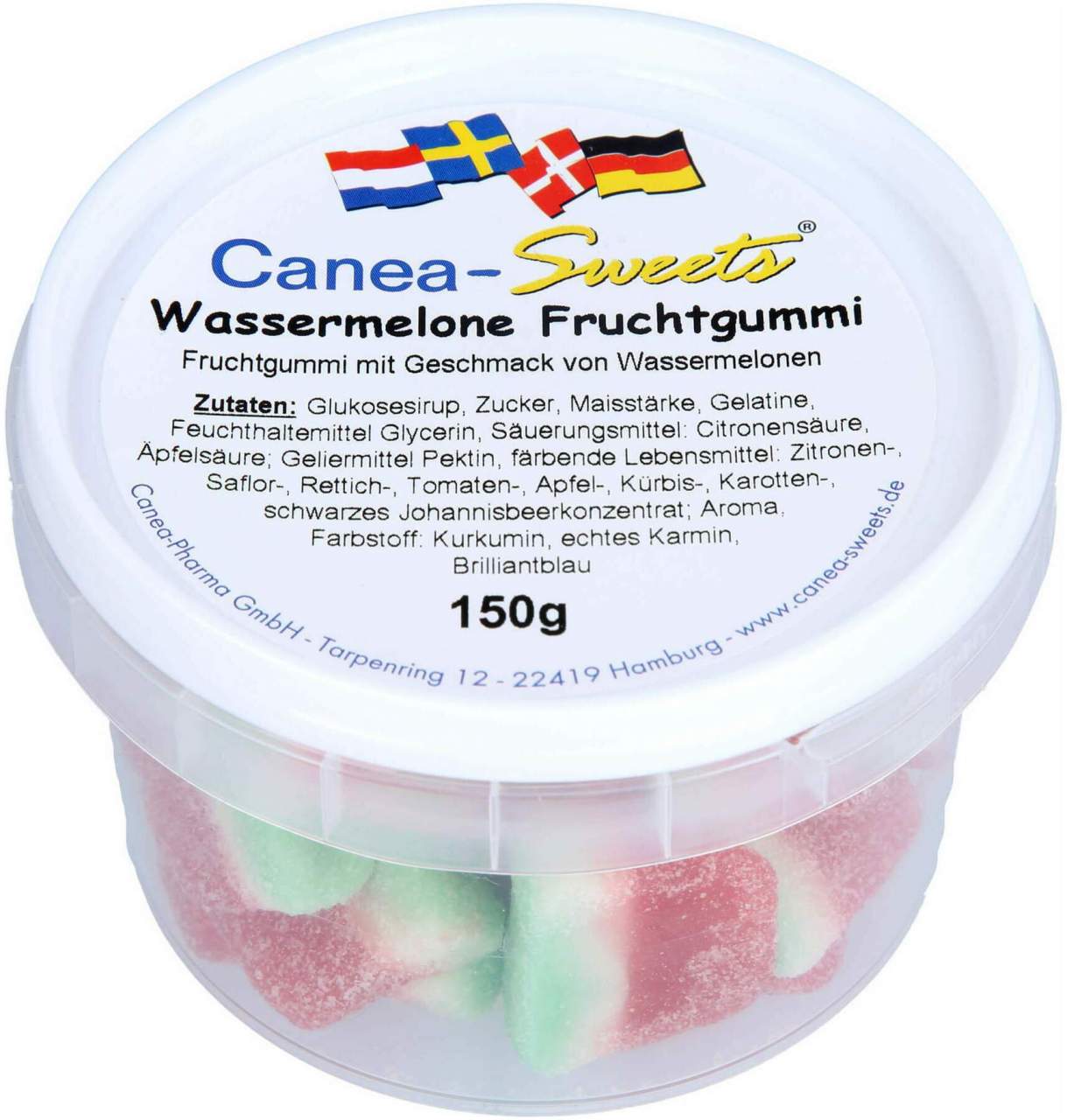 Wassermelone Fruchtgummi Canea 150 G