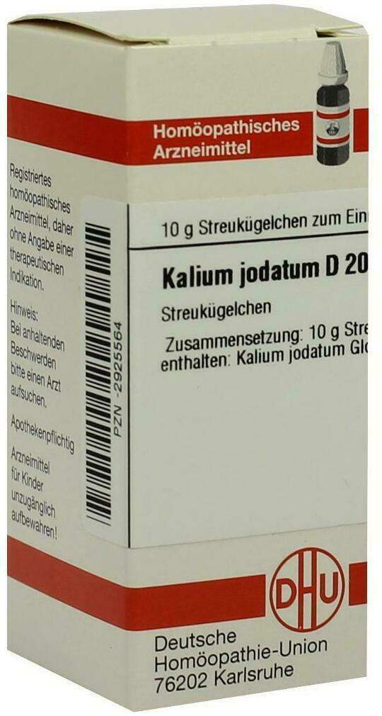 Dhu Kalium Jodatum D200 Globuli 10 G